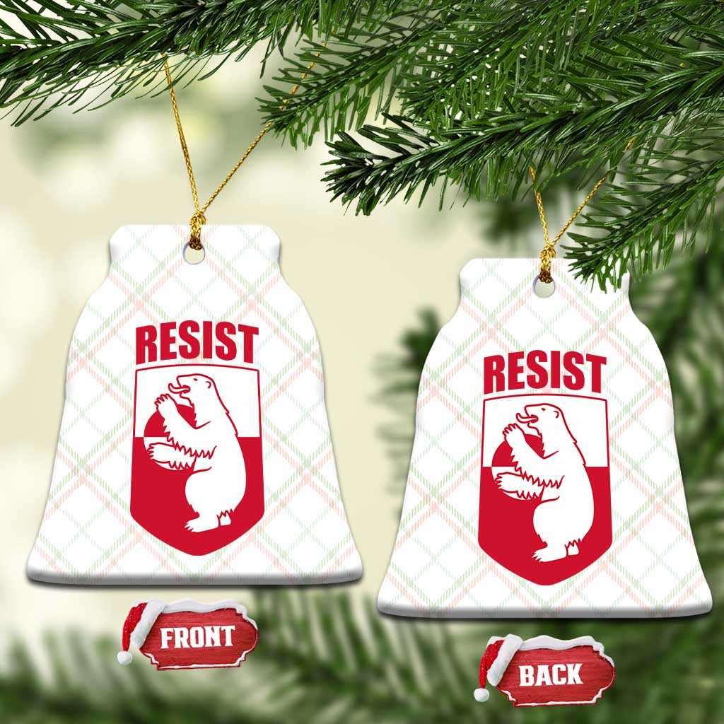 Greenland Resist Ceramic Ornament Stand With Greenlanders TS12 Print Your Wear