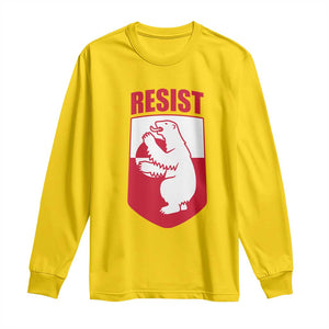Greenland Resist Long Sleeve Shirt Stand With Greenlanders TS12 Daisy Print Your Wear