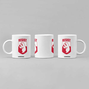 Greenland Resist Coffee Mug Stand With Greenlanders TS12 Print Your Wear