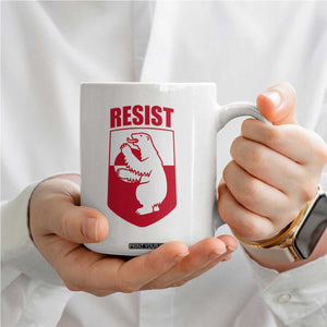 Greenland Resist Coffee Mug Stand With Greenlanders TS12 Print Your Wear
