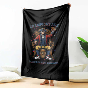 Champions Are Maye'd In NE Throw Blanket Football Quarterback Number 10 TS12 Print Your Wear