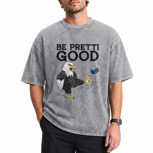 American Eagle Be Pretti Good Washed Cotton T-Shirt Minneapolis Support Gift