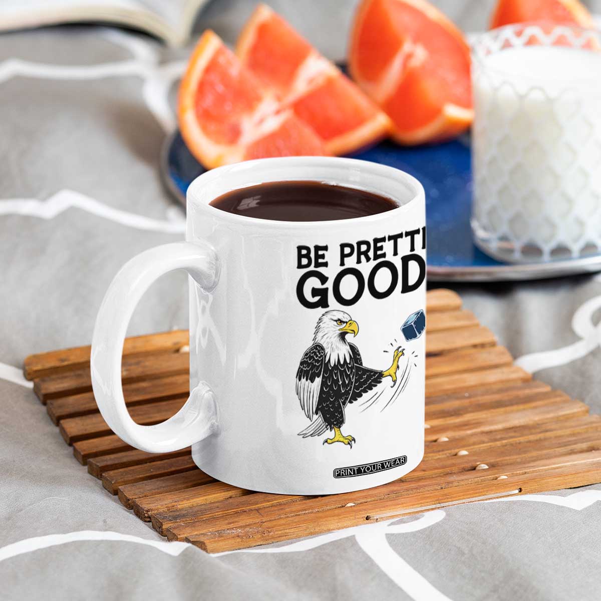 American Eagle Be Pretti Good Coffee Mug Minneapolis Support Gift TS12 Print Your Wear