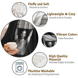 Stand With Minneapolis Throw Blanket Alex Pretti Memorial ICU Nurse Support TS12 Print Your Wear