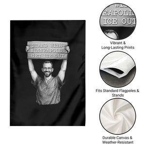 Stand With Minneapolis Garden Flag Alex Pretti Memorial ICU Nurse Support TS12 Print Your Wear