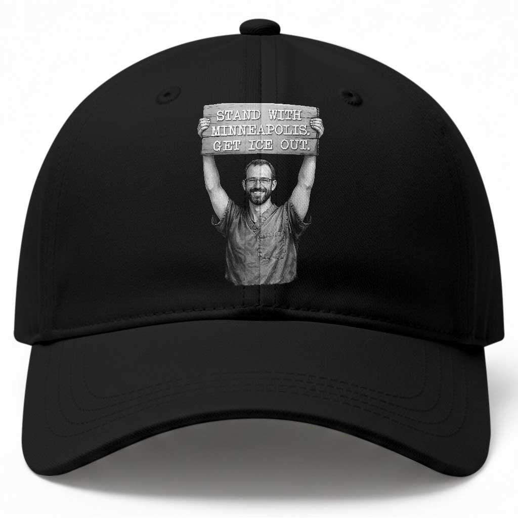 Stand With Minneapolis Baseball Cap Alex Pretti Memorial ICU Nurse Support TS12 Print Your Wear