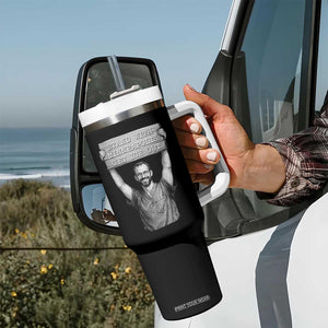 Stand With Minneapolis Tumbler With Handle Alex Pretti Memorial ICU Nurse Support TS12 Print Your Wear