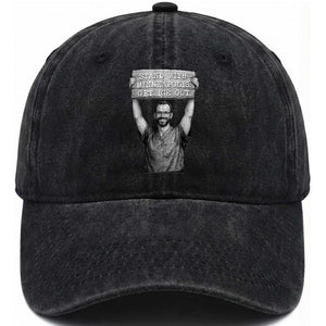 Stand With Minneapolis Washed Cotton Baseball Cap Alex Pretti Memorial ICU Nurse Support TS12 Print Your Wear