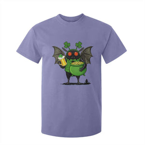 Funny Mothman T Shirt For Kid St Patricks Day Cryptid Gift TS12 Violet Print Your Wear