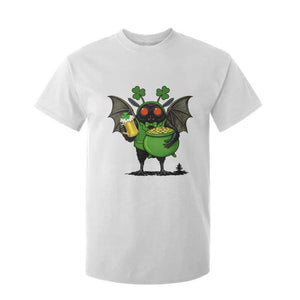 Funny Mothman T Shirt For Kid St Patricks Day Cryptid Gift TS12 White Print Your Wear