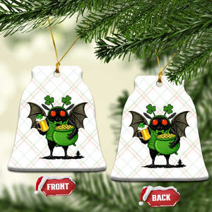 Funny Mothman Ceramic Ornament St Patricks Day Cryptid Gift TS12 Print Your Wear