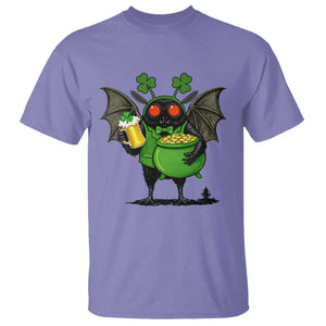 Funny Mothman T Shirt St Patricks Day Cryptid Gift TS12 Violet Print Your Wear