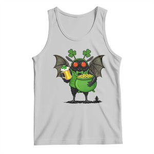 Funny Mothman Tank Top St Patricks Day Cryptid Gift TS12 Ash Print Your Wear
