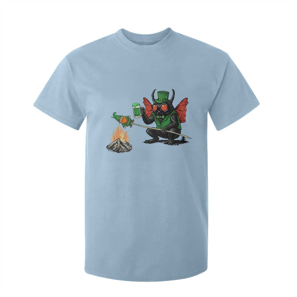 Funny Cryptid Mothman T Shirt For Kid St Patricks Day Gift TS12 Light Blue Print Your Wear