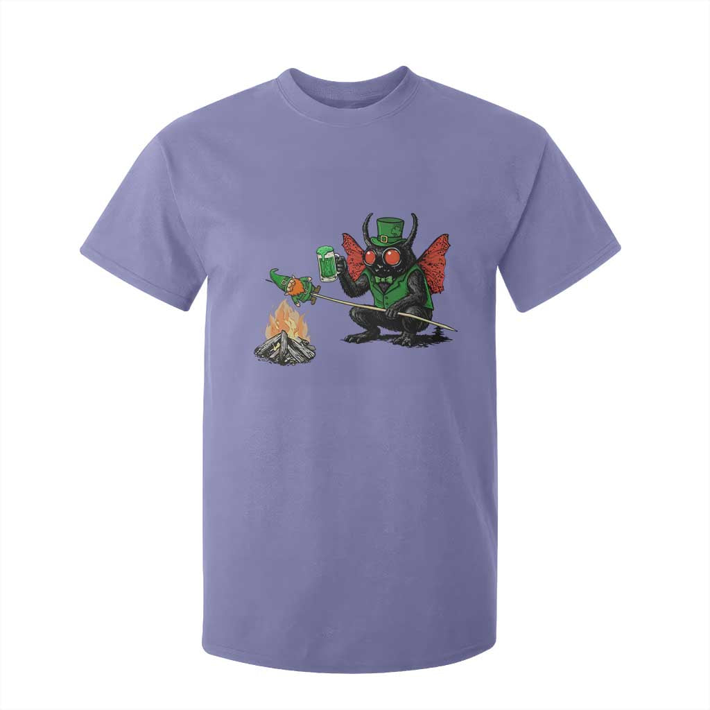 Funny Cryptid Mothman T Shirt For Kid St Patricks Day Gift TS12 Violet Print Your Wear