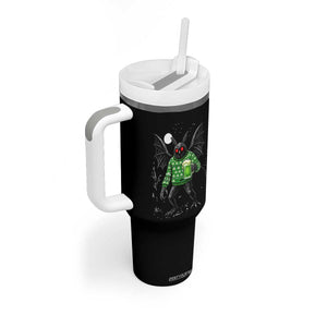 Funny Mothman St Patricks Day Tumbler With Handle Gift For Cryptid Lovers TS12 Print Your Wear