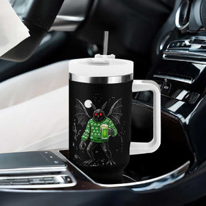 Funny Mothman St Patricks Day Tumbler With Handle Gift For Cryptid Lovers TS12 Print Your Wear