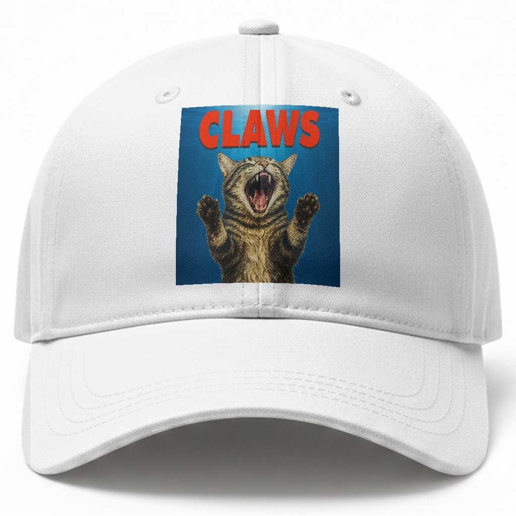 Funny Claws Cat Baseball Cap Horror Movie Parody TS12 Print Your Wear