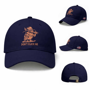 Funny Bird Watching Detective Birdwatcher Baseball Cap Dont Flock Me TS12 Baseball Cap Universal Fit Dark Blue Print Your Wear