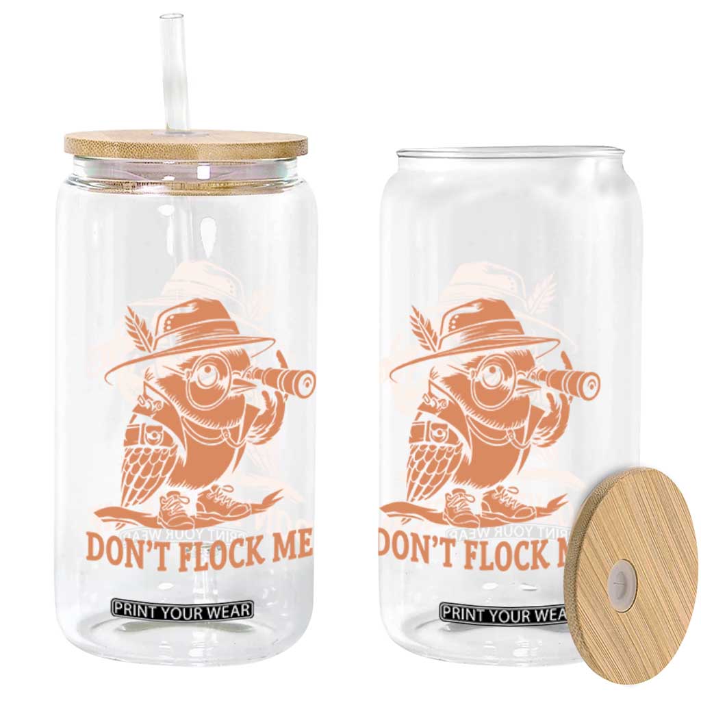 Funny Bird Watching Detective Birdwatcher Glass Can Dont Flock Me TS12 Print Your Wear