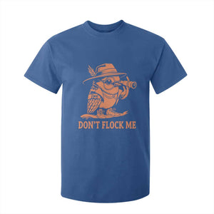 Funny Bird Watching Detective Birdwatcher T Shirt For Kid Dont Flock Me TS12 Royal Blue Print Your Wear