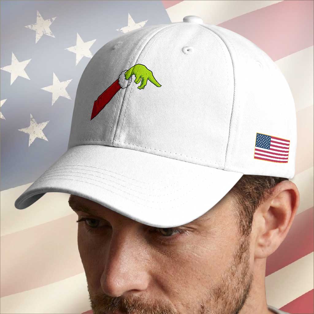 Funny Green Hand Basketball Pointing Meme Baseball Cap Christmas Holiday Gift TS12 Print Your Wear