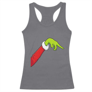 Funny Green Hand Basketball Pointing Meme Racerback Tank Top Christmas Holiday Gift TS12 Charcoal Print Your Wear