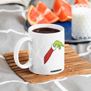 Funny Green Hand Basketball Pointing Meme Coffee Mug Christmas Holiday Gift TS12 Print Your Wear
