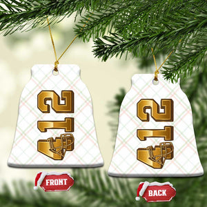 Vintage Pittsburgh City Skyline Crest Ceramic Ornament Game Day Fan Pride TS12 Print Your Wear