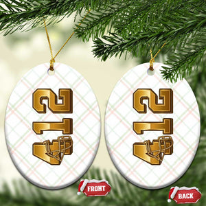Vintage Pittsburgh City Skyline Crest Ceramic Ornament Game Day Fan Pride TS12 Print Your Wear