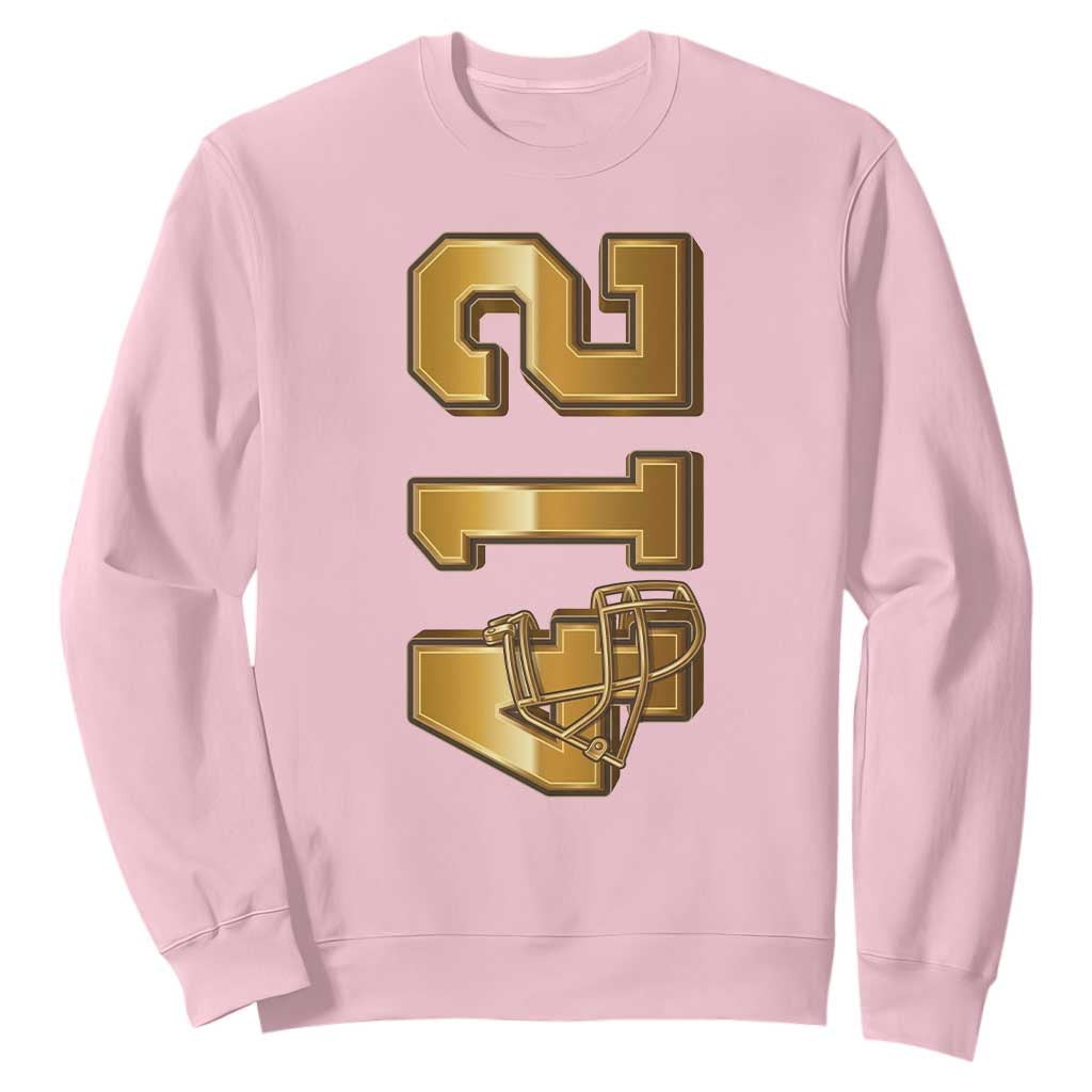 Vintage Pittsburgh City Skyline Crest Sweatshirt Game Day Fan Pride TS12 Light Pink Print Your Wear