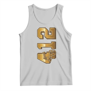 Vintage Pittsburgh City Skyline Crest Tank Top Game Day Fan Pride TS12 Ash Print Your Wear