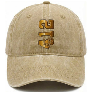 Vintage Pittsburgh City Skyline Crest Washed Cotton Baseball Cap Game Day Fan Pride TS12 Print Your Wear