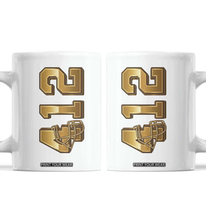 Vintage Pittsburgh City Skyline Crest Coffee Mug Game Day Fan Pride TS12 White Print Your Wear