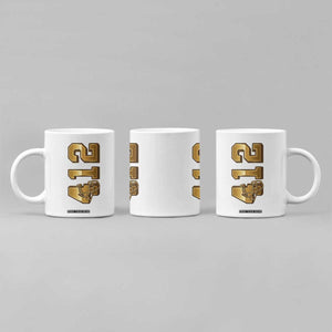 Vintage Pittsburgh City Skyline Crest Coffee Mug Game Day Fan Pride TS12 Print Your Wear