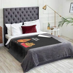Funny Chicken Nuggets Lover Throw Blanket Is That You Bro TS12 Print Your Wear
