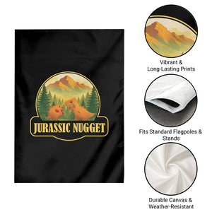 Jurassic Nugget World Dino Garden Flag Nugget Lover Gift TS12 Print Your Wear