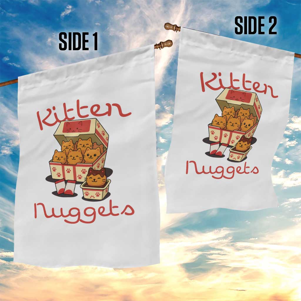 Kitten Nuggets Garden Flag Funny Cat Lover Gift TS12 Print Your Wear