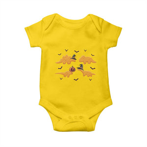 Halloween Dinosaur Nugget Baby Onesie Funny Spooky Food Gift TS12 Daisy Print Your Wear