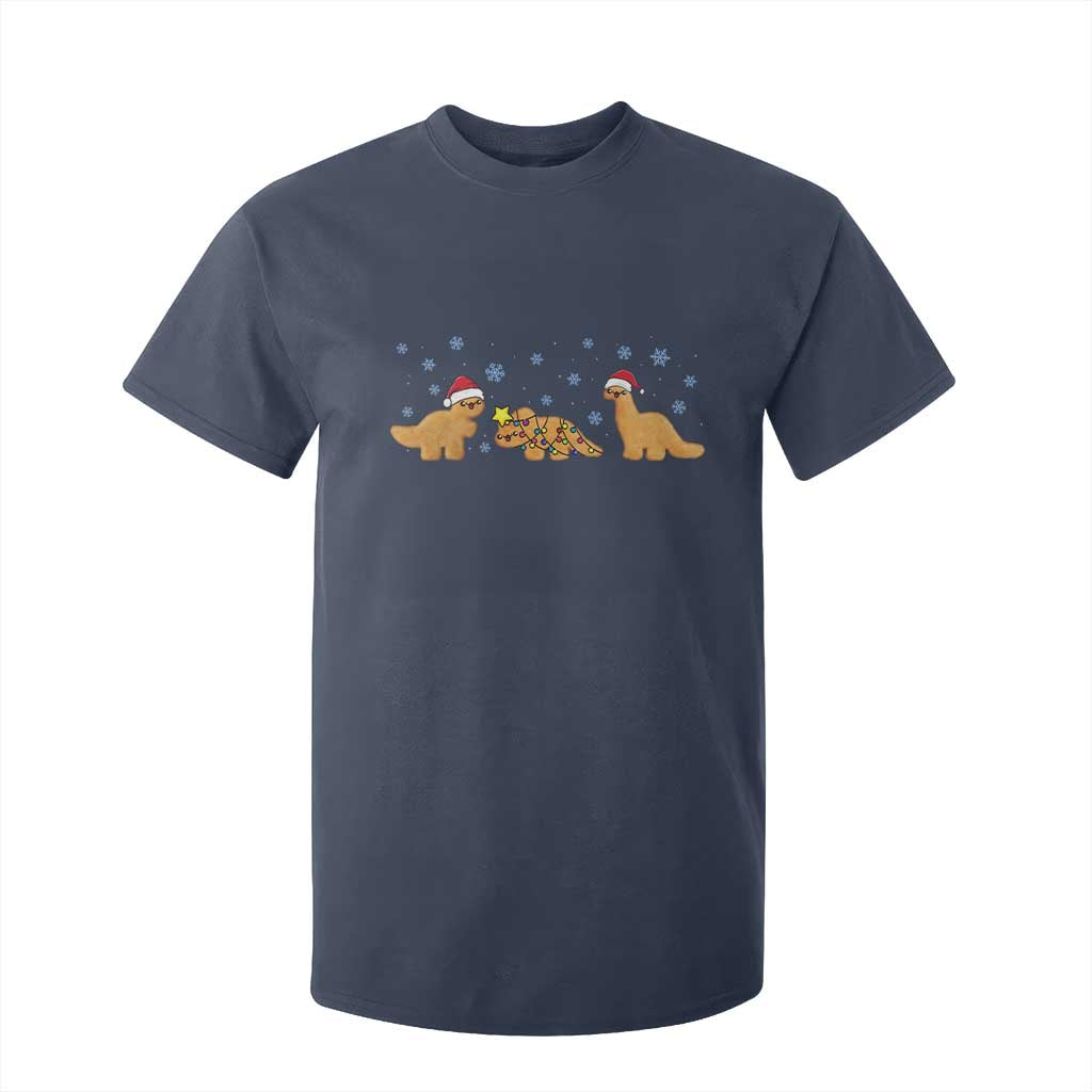 Chicken Nugget Lover T Shirt For Kid Christmas Holiday Gift TS12 Navy Print Your Wear