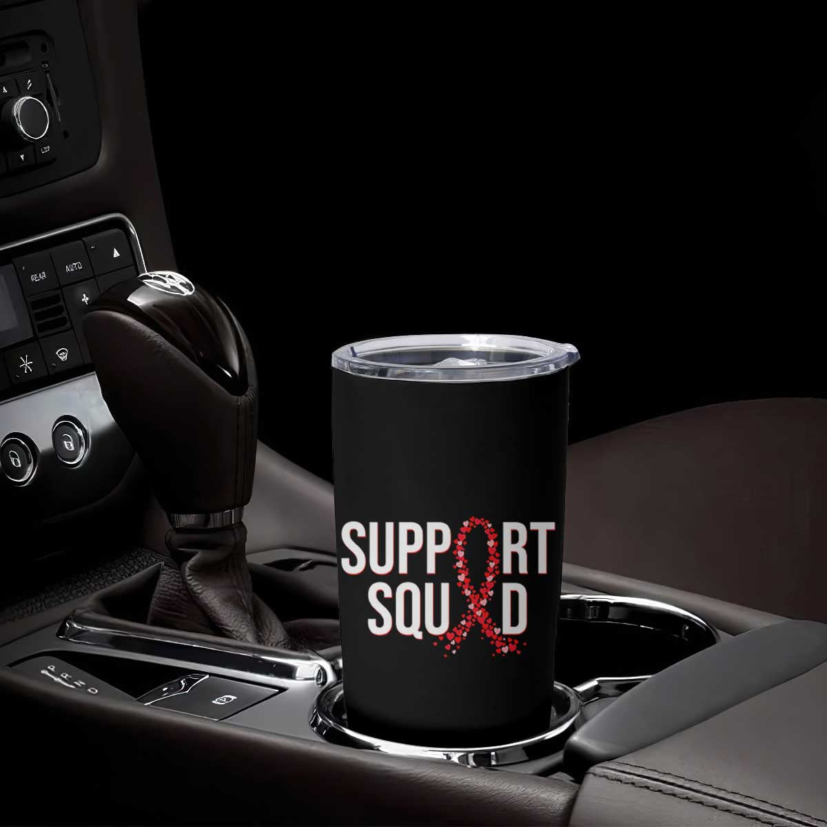 HIV AIDS Awareness Fighter Tumbler Cup Support Squad Gift TS12 Print Your Wear