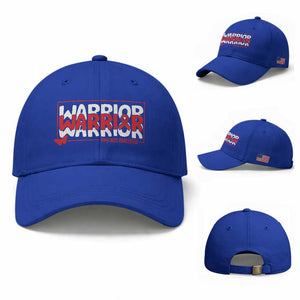 HIV Awareness Warrior Baseball Cap Red Ribbon Fighter Gift TS12 Baseball Cap Universal Fit Royal Blue Print Your Wear