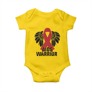 Aids Warrior Baby Onesie Red Ribbon HIV Awareness Gift TS12 Daisy Print Your Wear