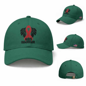 Aids Warrior Baseball Cap Red Ribbon HIV Awareness Gift TS12 Baseball Cap Universal Fit Irish Green Print Your Wear