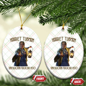 Harriet Tubman Ceramic Ornament Underground Railroad Hero Black History Month Gift TS12 Print Your Wear