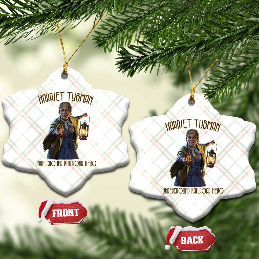 Harriet Tubman Ceramic Ornament Underground Railroad Hero Black History Month Gift TS12 Print Your Wear