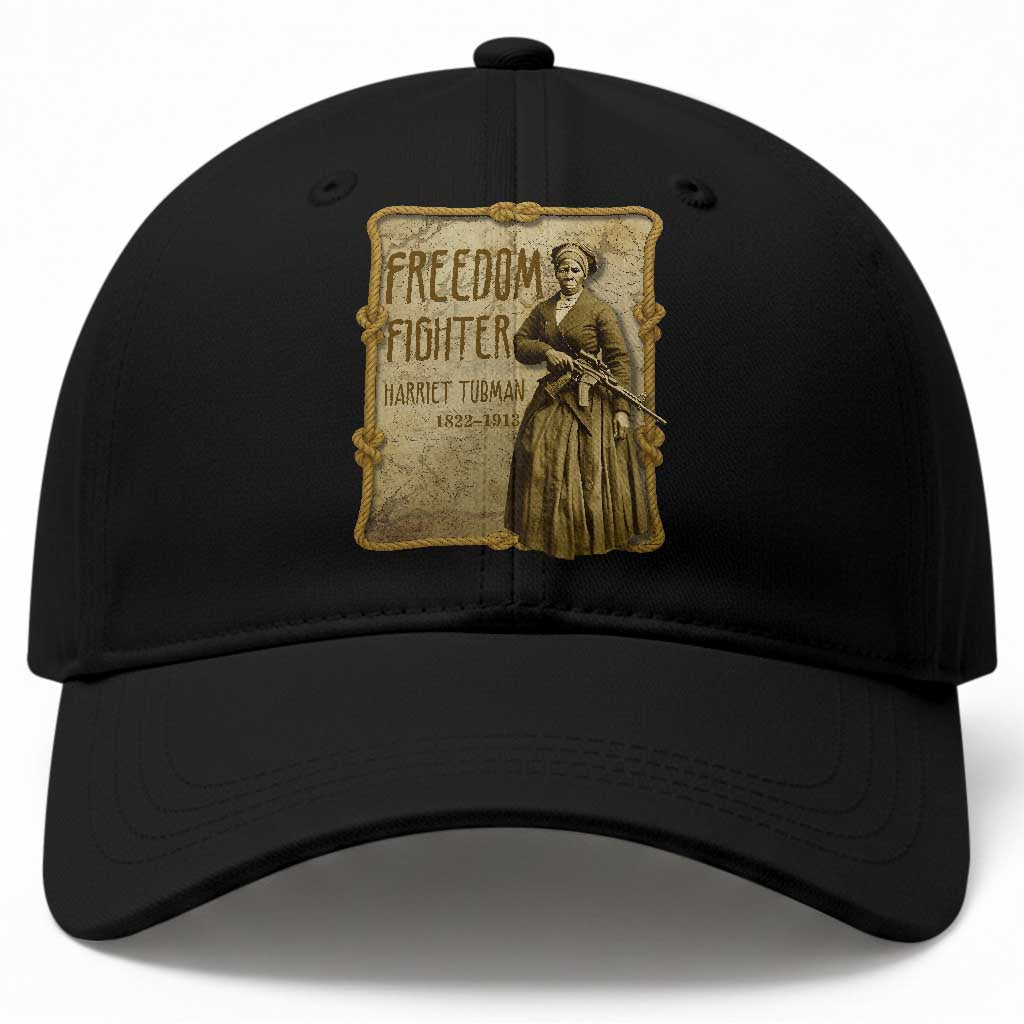 Harriet Tubman Freedom Fighter Baseball Cap Feminist History Gift TS12 Print Your Wear
