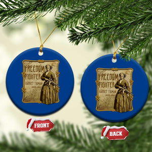 Harriet Tubman Freedom Fighter Ceramic Ornament Feminist History Gift TS12 1pc Blue Print Your Wear