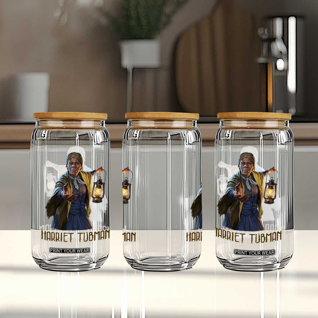 Harriet Tubman Legacy Glass Can Gift For History Lovers TS12 Print Your Wear