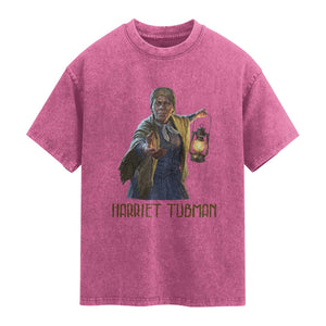 Harriet Tubman Legacy Washed Cotton T-Shirt Gift For History Lovers